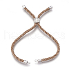 Cotton Cord Bracelet Making KK-F758-03C-P-1