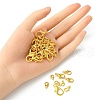 50Pcs 5 Styles Zinc Alloy Lobster Claw Clasps FIND-YW0003-96G-4