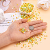 Opaque Glass Round Seed Beads GLAA-TAC0025-07B-07-5