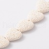 Dyed Natural Lava Rock Bead Strands G917-1-1