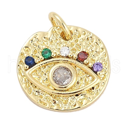 Rack Plating Brass Pendants KK-Q028-16G-1