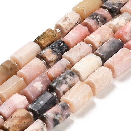 Natural Pink Opal Beads Strands G-G068-A02-01-1