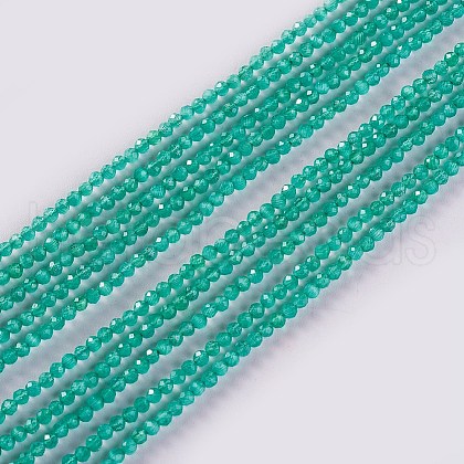 Glass Beads Strands X-EGLA-E057-02A-11-1