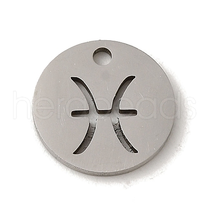 Non-Tarnish 201 Stainless Steel Charms STAS-E217-10P-06-1