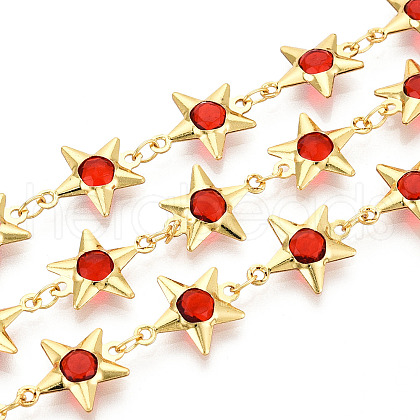 Brass Star Link Chains CHC-N023-07B-G-1