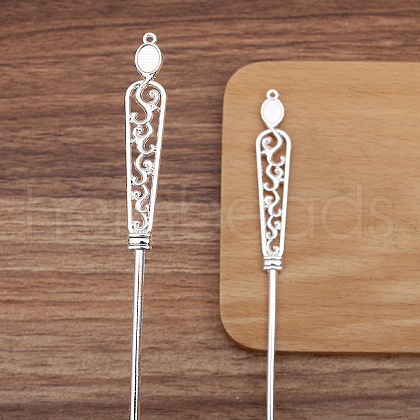 Alloy Hair Sticks Findings PW-WG14FAC-01-1