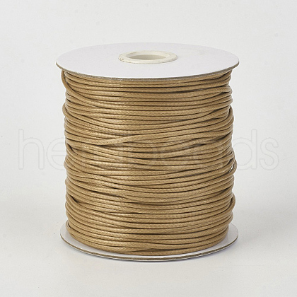 Eco-Friendly Korean Waxed Polyester Cord YC-P002-1mm-1127-1