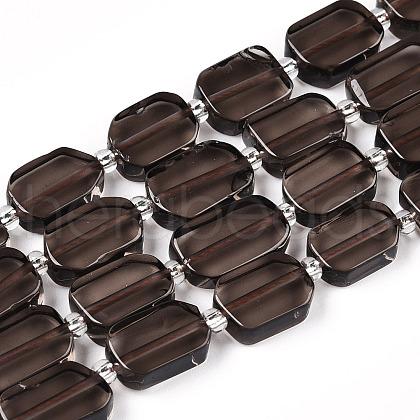 Natural Ice Obsidian Beads Strands G-T138-02-1