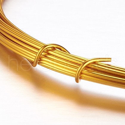 Round Aluminum Craft Wire AW-D009-0.8mm-10m-17-1