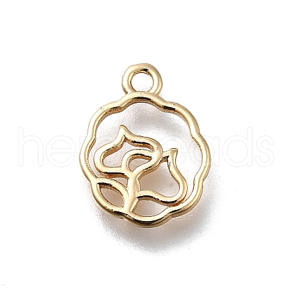 Brass Pendants KK-D312-02G-1