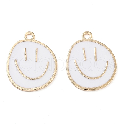 Alloy Enamel Pendants PALLOY-S192-03G-01-1