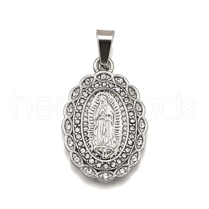 304 Stainless Steel Pendants STAS-B086-09G-P-1