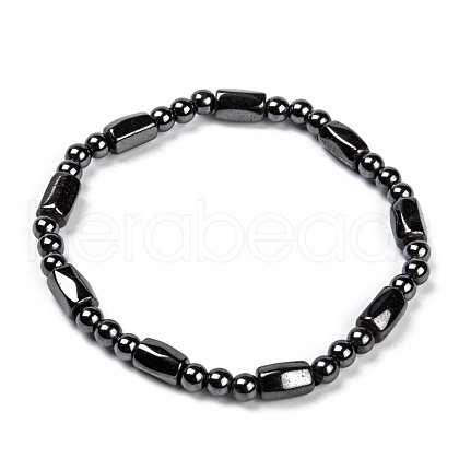 Magnetic Hematite Bracelets BJEW-Q005-1