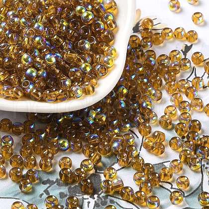 Glass Seed Beads SEED-H002-A-A622-1