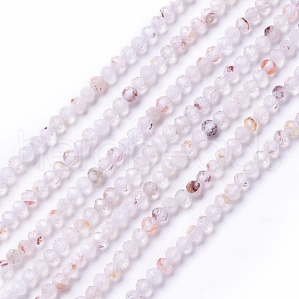 Natural Quartz Crystal Beads Strands G-L581A-003A-1