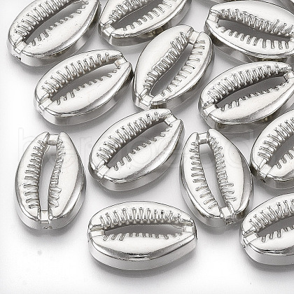 Plating ABS Plastic Beads KY-N007-53-1