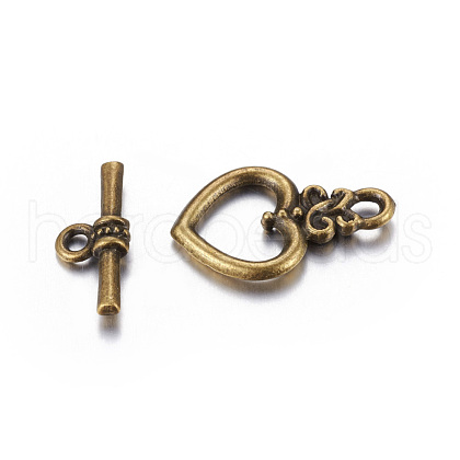Tibetan Style Toggle Clasps MLF1526Y-NF-1