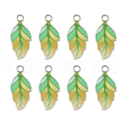 Alloy Enamel Pendants PALLOY-TAC0009-25P-D-1