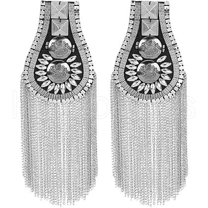 SUPERFINDINGS Detachable Iron Tassel Epaulettes FIND-FH0005-47P-1