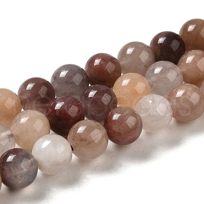 Natural Strawberry Quartz Beads Strands G-H298-A03-03-1