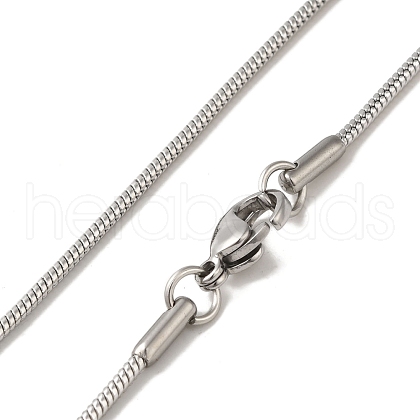 Tarnish Resistant 304 Stainless Steel Chain Necklaces NJEW-R223-09-1