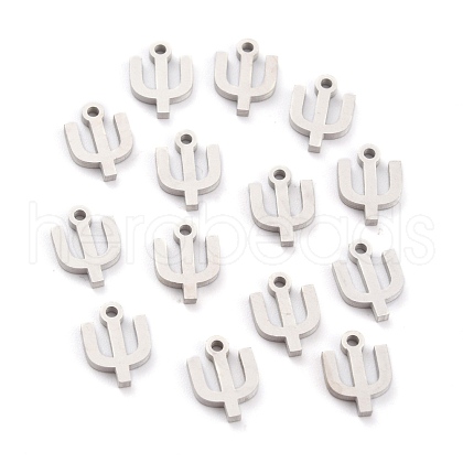 Non-Tarnish 304 Stainless Steel Pendants STAS-F267-10Y-P-1