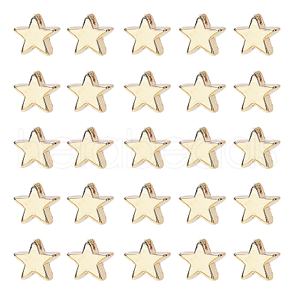 Brass Beads KK-PH0001-26G-1