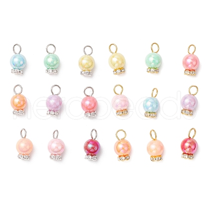 Opaque Acrylic Pendants PALLOY-JF03930-1