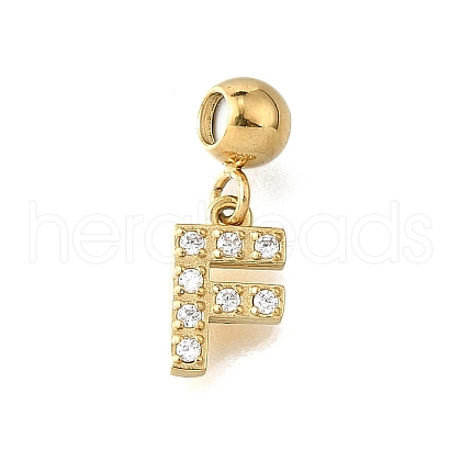 304 Stainless Steel Rhinstone Pendant STAS-H202-50G-F-1