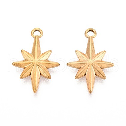 201 Stainless Steel Pendants STAS-N109-229G-1
