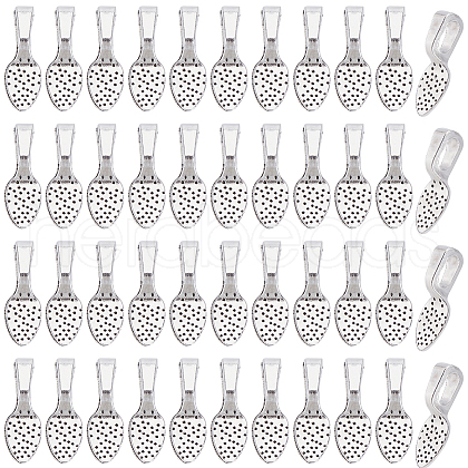 SOFPLATE 200Pcs Alloy Glue-on Flat Pad Bails FIND-SP0001-83P-1
