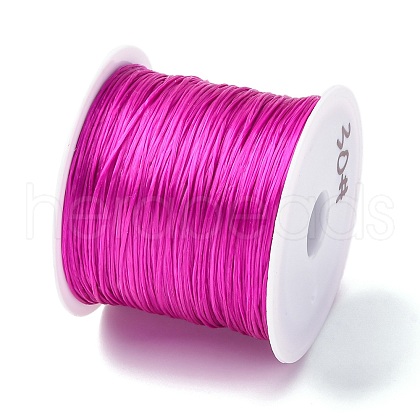 50 Yards Flat Elastic Crystal String EW-WH0019-01G-1