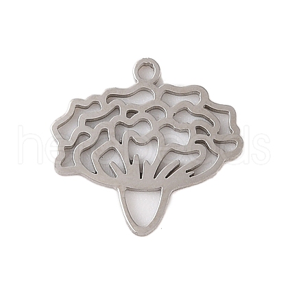 Mother's Day Non-Tarnish 304 Stainless Steel Pendants STAS-S139-06P-07-1