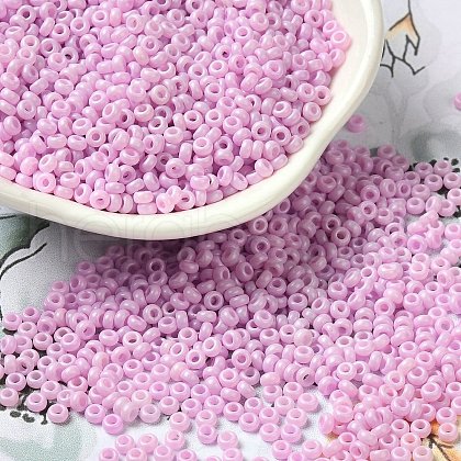 Baking Paint Glass Seed Beads SEED-P006-03A-11-1