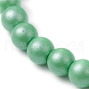 5Pcs 5 Colors Acrylic Beads Stretch Bracelets for Women Men BJEW-JB11432-5