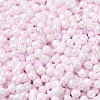 Opaque Colours Luster Glass Seed Beads SEED-B001-01A-03-3