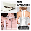ARRICRAFT 9 Yards Imitation Leather Ribbon with Platinum Plated Alloy Eyelets OCOR-AR0001-64B-6