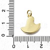 Brass Enamel Pendants KK-K400-23G-02-3