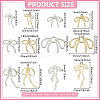   6 Styles 2 Colors Rack Plating Alloy Pendants FIND-PH0022-65-2