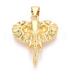 Brass Pendants KK-N268-58G-1