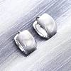 Brass Hoop Earrings EJEW-Q015-21C-P-3