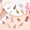 SUNNYCLUE 84Pcs 14 Style Alloy Pendants FIND-SC0003-32-4