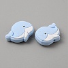 Dolphin Food Grade Eco-Friendly Silicone Beads SIL-WH0018-002B-2