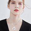 Beebeecraft 10Pcs 304 Stainless Steel Box Chain Necklaces NJEW-BBC0001-11A-6