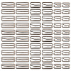 Gorgecraft 60Pcs 3 Style Number 9 Shaped Alloy Bra Strap Hooks for Sewing DIY-GF0009-30B-1