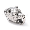 Tibetan Style 304 Stainless Steel Manual Polishing Cord Ends STAS-G276-11AS-1
