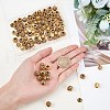  100Pcs 10 Styles Tibetan Style Alloy European Beads TIBEB-NB0001-17-3