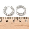 Brass Hoop Earrings EJEW-D320-23P-5