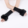 Polyacrylonitrile Fiber Yarn Knitting Fingerless Gloves COHT-PW0001-15C-3