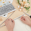 19.5M Polyester Wave Lace Ribbon OCOR-WH0100-02B-3